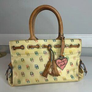 Dooney & Bourke Rainbow Vintage Satchel Shoulder Bag
